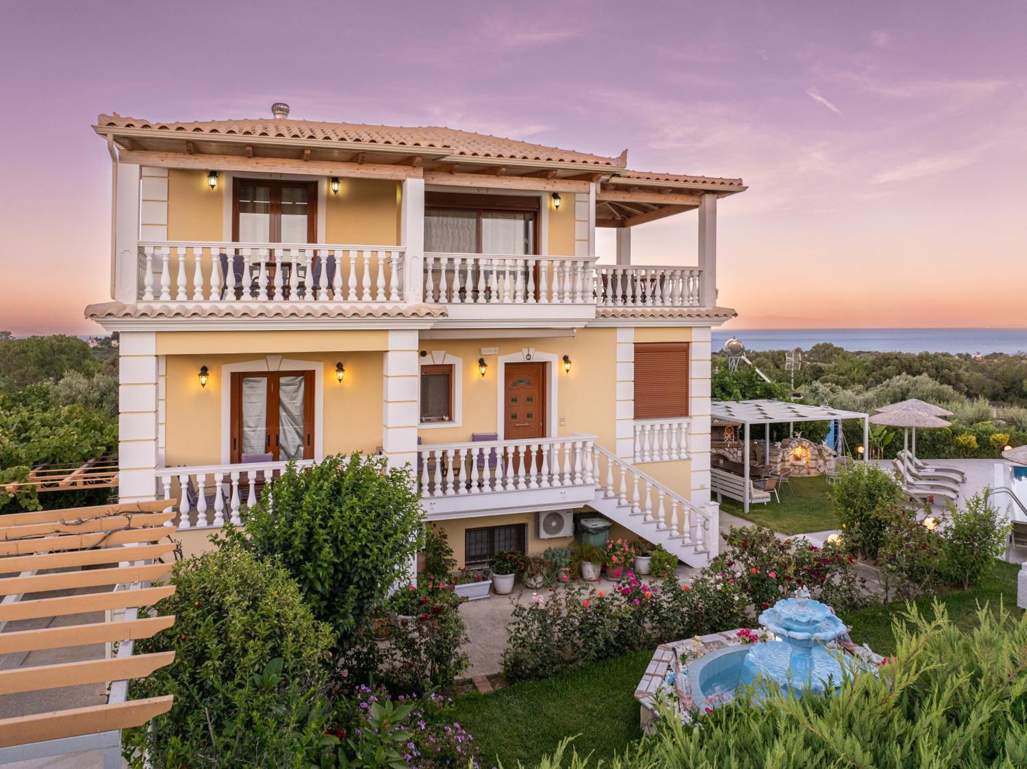 Villa Alonia Skala  المظهر الخارجي الصورة